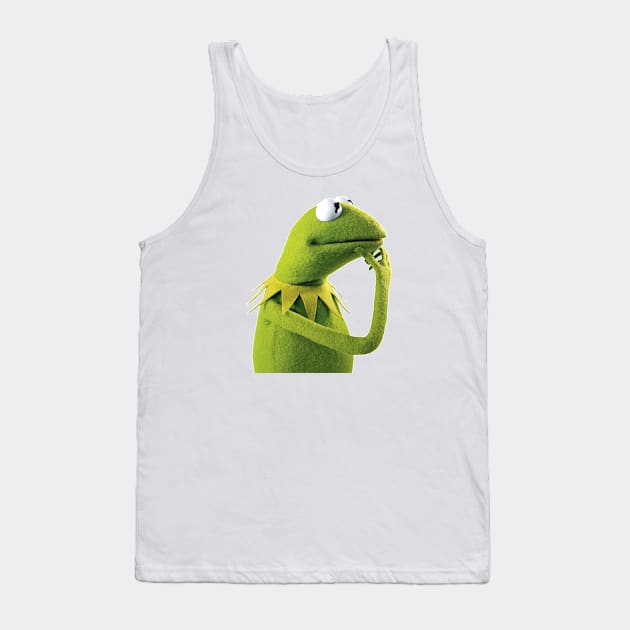 kermit He thinks of a plan Tank Top by The Teehive